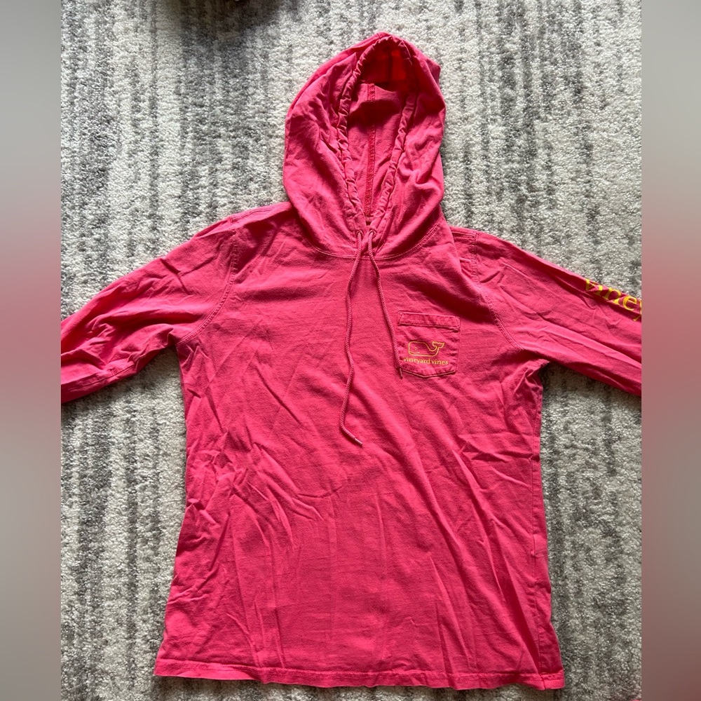 Vineyard Vines Long Sleeve Hooded Shirt